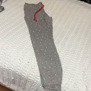 Cozy Gray Santa hat  Pajamas